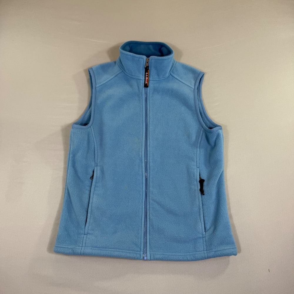 L.L. Bean Fleece Vest Womens Small Gorpcore Outdoor Hiking Cabin Core Heritage